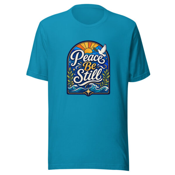 Peace Be Still Graphic Tee mockup 2