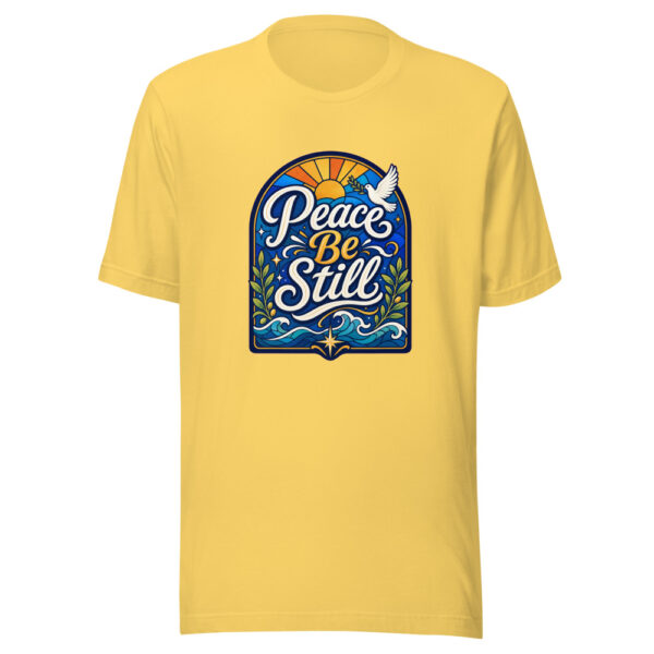 Peace Be Still Graphic Tee mockup 6