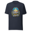 Peace Walks Beside Me Graphic Tee mockup 8