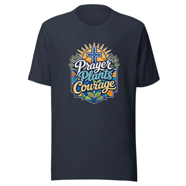 Prayer Plants Courage Graphic Tee mockup 1 Prayer Plants Courage Graphic Tee front view