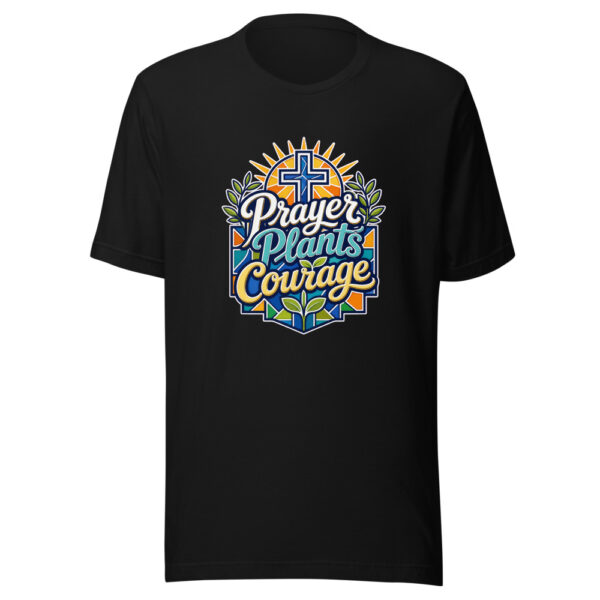 Prayer Plants Courage Graphic Tee mockup 2 Prayer Plants Courage Graphic Tee mockup 2