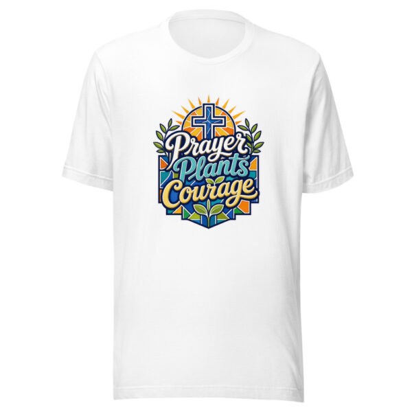 Prayer Plants Courage Graphic Tee mockup 3 Prayer Plants Courage Graphic Tee mockup 3