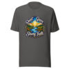 Quiet Grace Strong Faith Graphic Tee mockup 5