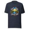 Quiet Grace Strong Faith Graphic Tee mockup 7