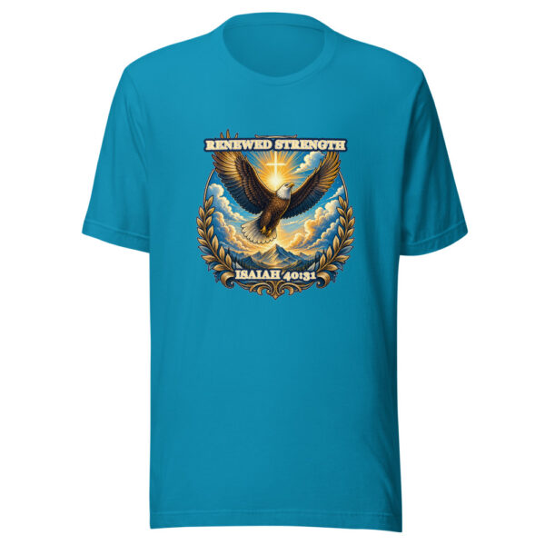 RENEWED STRENGTH / ISAIAH 40:31 Heartbeat-20260614-christianshirtstore-codex Graphic Tee mockup 2 RENEWED STRENGTH / ISAIAH 40:31 Heartbeat-20260614-christianshirtstore-codex Graphic Tee mockup 2