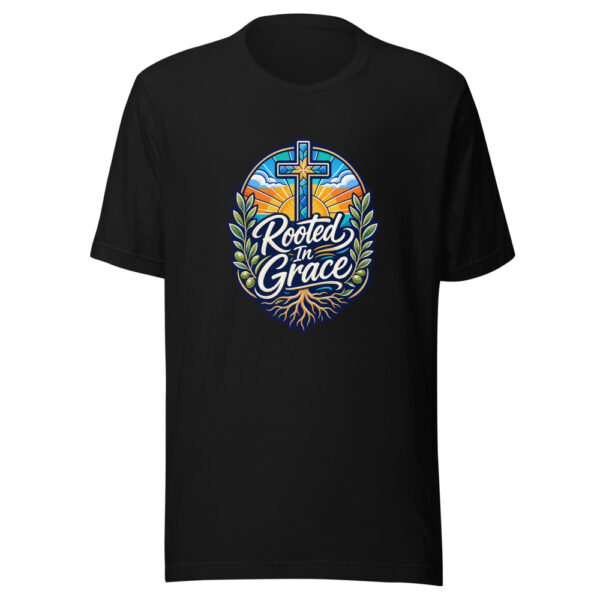 Rooted In Grace Graphic Tee mockup 2 Rooted In Grace Graphic Tee mockup 2