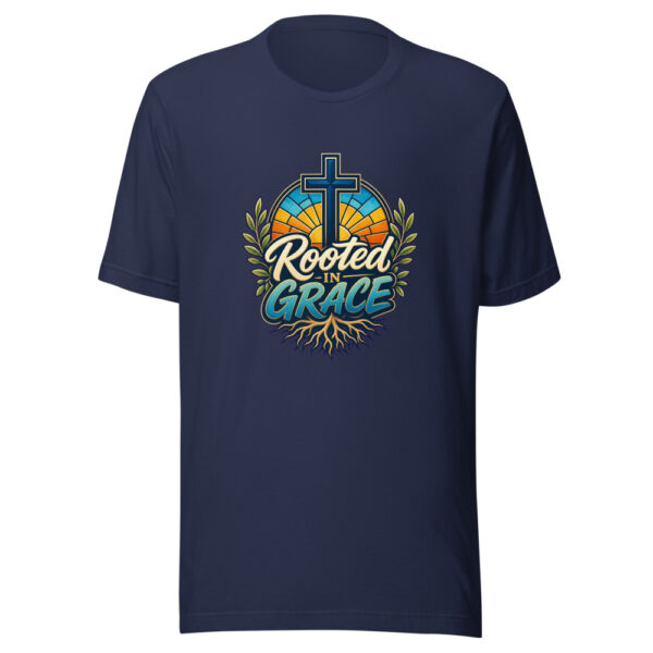 Rooted In Grace Graphic Tee mockup 3