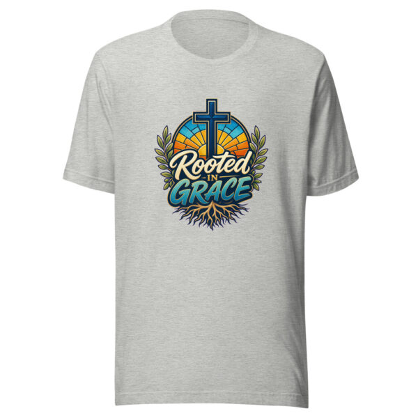 Rooted In Grace Graphic Tee mockup 5