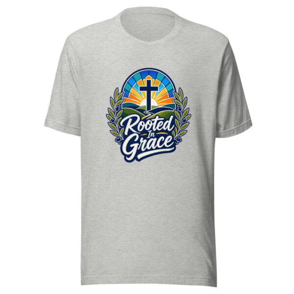 Rooted In Grace Graphic Tee mockup 5