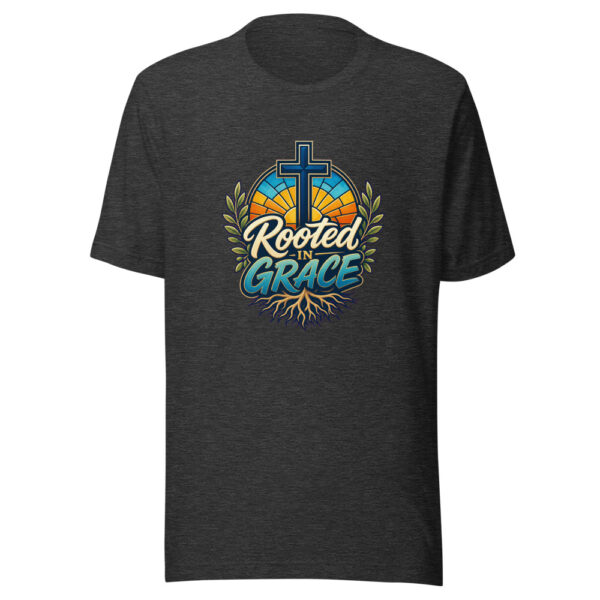 Rooted In Grace Graphic Tee mockup 6