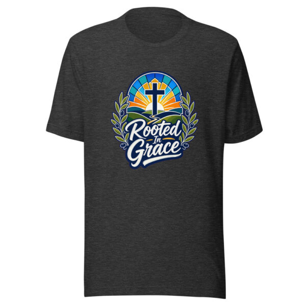 Rooted In Grace Graphic Tee mockup 6