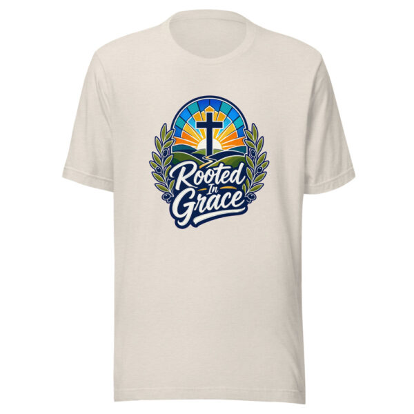 Rooted In Grace Graphic Tee mockup 8