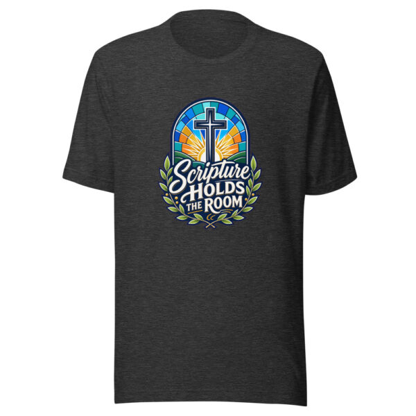 Scripture Holds The Room Graphic Tee mockup 7 Scripture Holds The Room Graphic Tee mockup 7