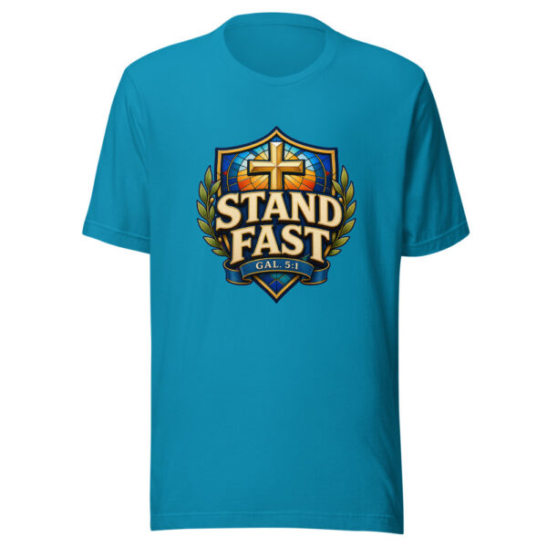 Stand Fast Gal. 5:1 Heartbeat-20260614-christian-verse-codex Graphic Tee mockup 2 Stand Fast Gal. 5:1 Heartbeat-20260614-christian-verse-codex Graphic Tee mockup 2
