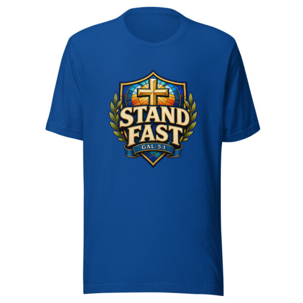 Stand Fast Gal. 5:1 Heartbeat-20260614-christian-verse-codex Graphic Tee mockup 3 Stand Fast Gal. 5:1 Heartbeat-20260614-christian-verse-codex Graphic Tee mockup 3