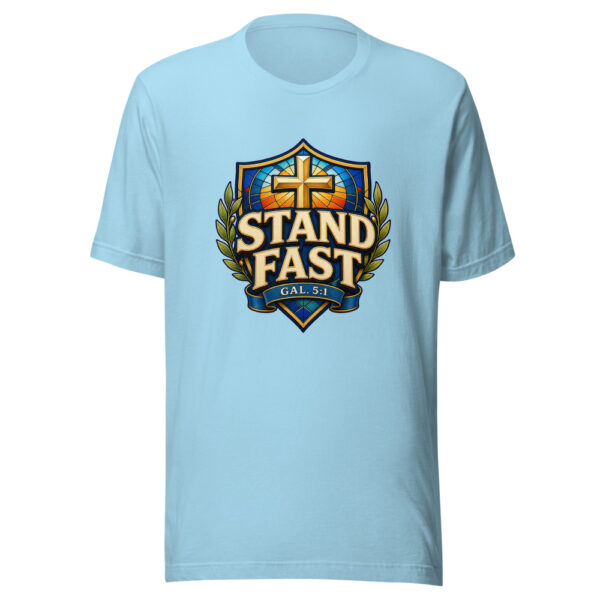 Stand Fast Gal. 5:1 Heartbeat-20260614-christian-verse-codex Graphic Tee mockup 5 Stand Fast Gal. 5:1 Heartbeat-20260614-christian-verse-codex Graphic Tee mockup 5