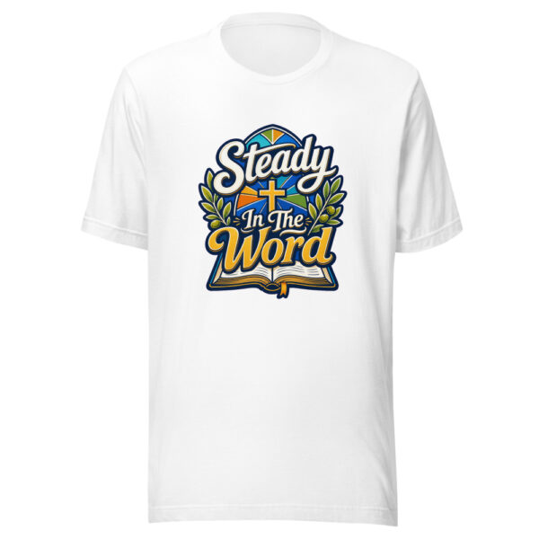 Steady In The Word Graphic Tee mockup 3 Steady In The Word Graphic Tee mockup 3