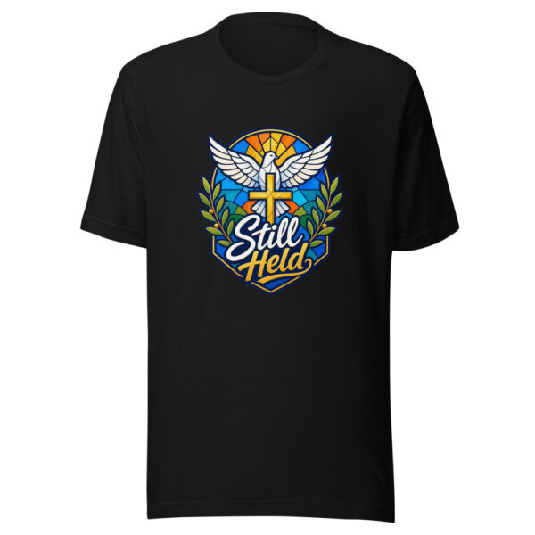 Still Held Graphic Tee mockup 7