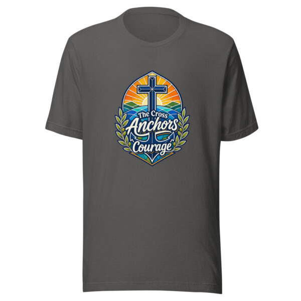 The Cross Anchors Courage Graphic Tee