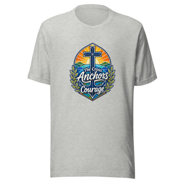 The Cross Anchors Courage Graphic Tee