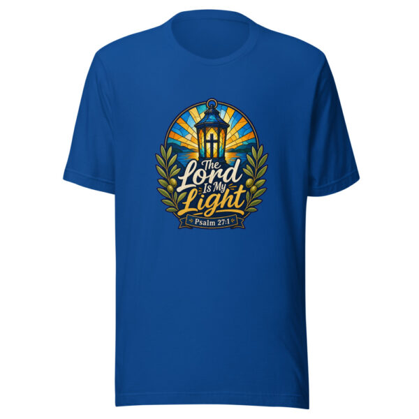 The Lord Is My Light Heartbeat-20260612-psalm-27-light Graphic Tee front view