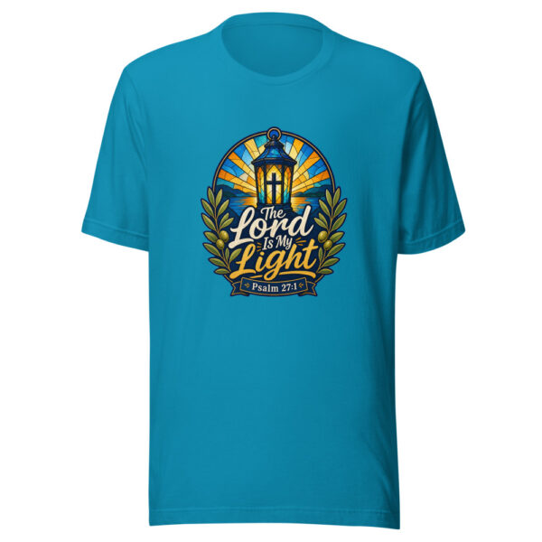 The Lord Is My Light Heartbeat-20260612-psalm-27-light Graphic Tee mockup 2