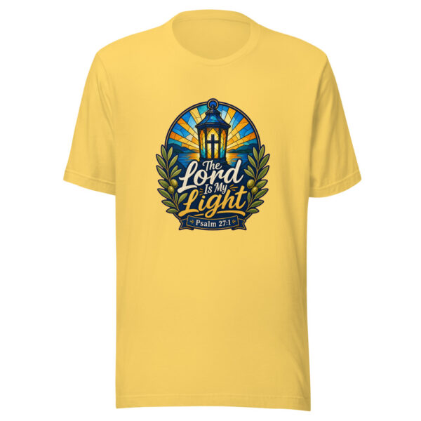 The Lord Is My Light Heartbeat-20260612-psalm-27-light Graphic Tee mockup 6