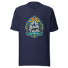 Walk By Faith 2 Cor. 5:7 Graphic Tee mockup 2 Walk By Faith 2 Cor. 5:7 Graphic Tee mockup 2