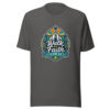 Walk By Faith 2 Cor. 5:7 Graphic Tee mockup 3 Walk By Faith 2 Cor. 5:7 Graphic Tee mockup 3