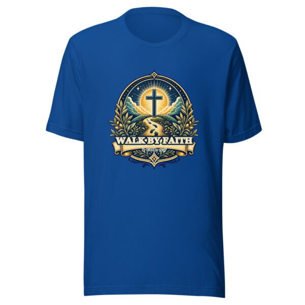 WALK BY FAITH Heartbeat-20260614-christianshirtstore-codex Graphic Tee mockup 1 WALK BY FAITH Heartbeat-20260614-christianshirtstore-codex Graphic Tee front view
