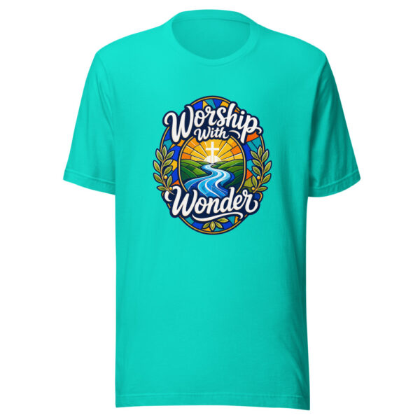 Worship With Wonder Graphic Tee front view