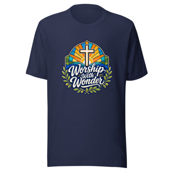 Worship With Wonder Graphic Tee front view