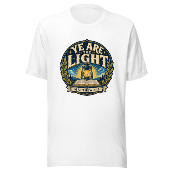 Ye Are The Light Matthew 5:14 Heartbeat-20260613-christian-codex Graphic Tee mockup 3 Ye Are The Light Matthew 5:14 Heartbeat-20260613-christian-codex Graphic Tee mockup 3
