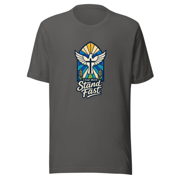 1 Cor 16:13 - Stand Fast Graphic Tee mockup 10 1 Cor 16:13 - Stand Fast Graphic Tee mockup 10