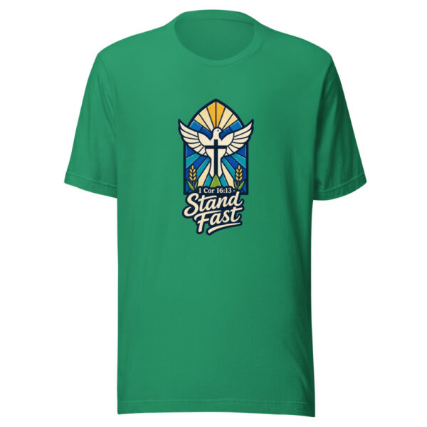 1 Cor 16:13 - Stand Fast Graphic Tee mockup 15 1 Cor 16:13 - Stand Fast Graphic Tee mockup 15