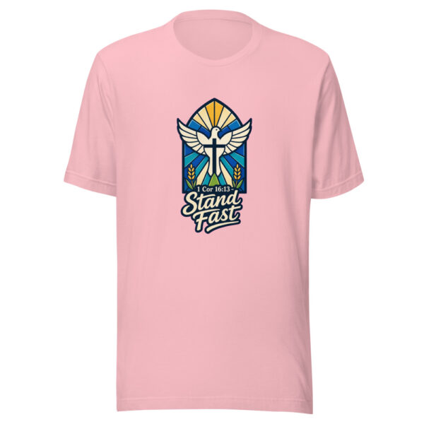 1 Cor 16:13 - Stand Fast Graphic Tee mockup 18 1 Cor 16:13 - Stand Fast Graphic Tee mockup 18
