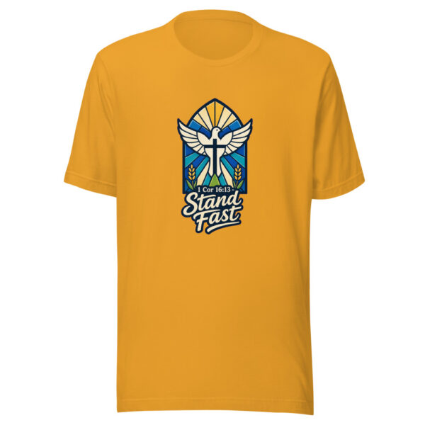 1 Cor 16:13 - Stand Fast Graphic Tee mockup 2 1 Cor 16:13 - Stand Fast Graphic Tee mockup 2