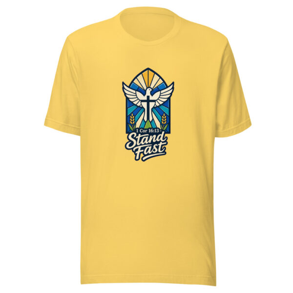 1 Cor 16:13 - Stand Fast Graphic Tee mockup 20 1 Cor 16:13 - Stand Fast Graphic Tee mockup 20