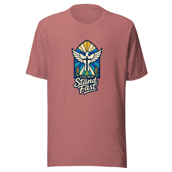 1 Cor 16:13 - Stand Fast Graphic Tee mockup 21 1 Cor 16:13 - Stand Fast Graphic Tee mockup 21