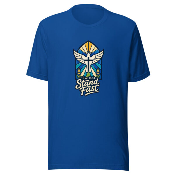 1 Cor 16:13 - Stand Fast Graphic Tee mockup 4 1 Cor 16:13 - Stand Fast Graphic Tee mockup 4