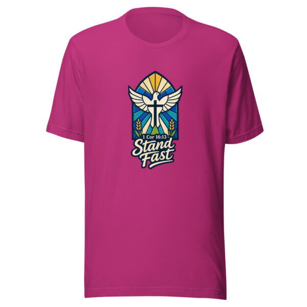 1 Cor 16:13 - Stand Fast Graphic Tee mockup 5 1 Cor 16:13 - Stand Fast Graphic Tee mockup 5
