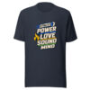 2 Tim 1:7 Power Love Sound Mind Heartbeat-20260701T011745Z Graphic Tee mockup 13
