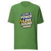 2 Tim 1:7 Power Love Sound Mind Heartbeat-20260701T011745Z Graphic Tee mockup 16