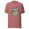 2 Tim 1:7 Power Love Sound Mind Heartbeat-20260701T011745Z Graphic Tee mockup 21