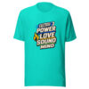 2 Tim 1:7 Power Love Sound Mind Heartbeat-20260701T011745Z Graphic Tee mockup 4