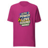2 Tim 1:7 Power Love Sound Mind Heartbeat-20260701T011745Z Graphic Tee mockup 5