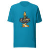A Lamp Unto My Feet - Psalm 119:105 Scripture-guidance Graphic Tee front view