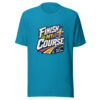 Acts 20:24 Finish My Course Graphic Tee mockup 2