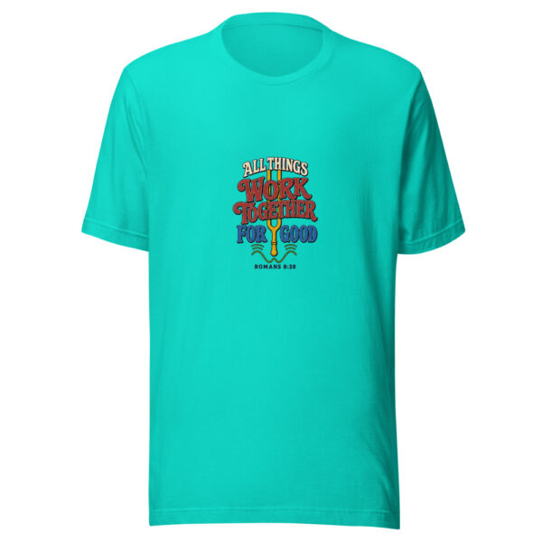 All Things Work Together For Good - Romans 8:28 All-things-work-together Graphic Tee front view