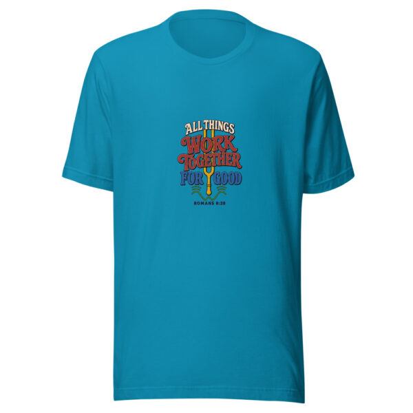 All Things Work Together For Good - Romans 8:28 All-things-work-together Graphic Tee mockup 2